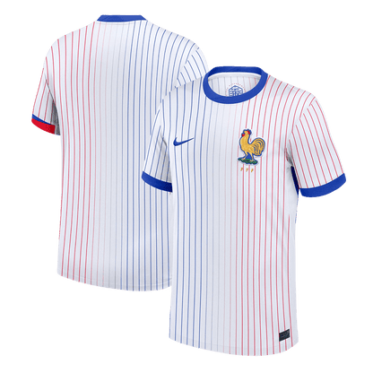 France Away Soccer Jersey Euro