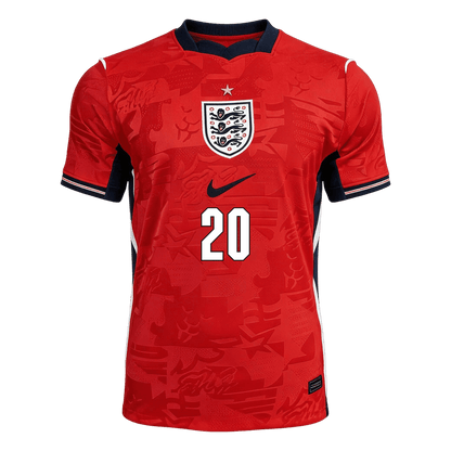 PALMER #20 England Away Soccer Jersey 2026
