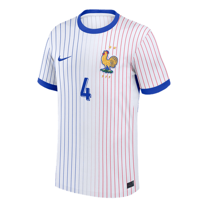 UPAMECANO #4 France Away Soccer Jersey