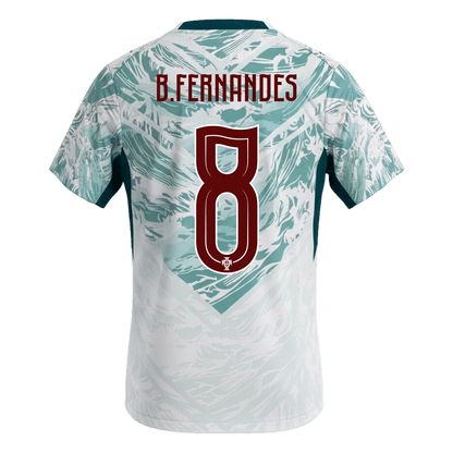 B.FERNANDES #8 Portugal Away Soccer Jersey 2026