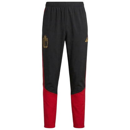 Belgium Windbreaker Hoodie Soccer Kit (Top + Pants) Black 2026