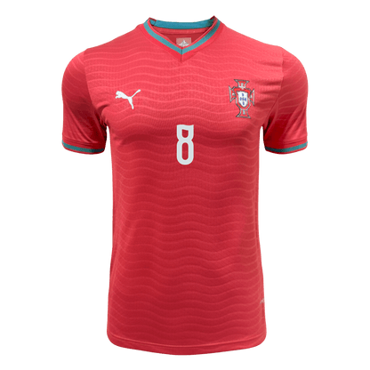 B.FERNANDES #8 Portugal Home Soccer Jersey 2026 Player Version