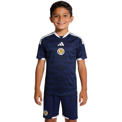 Kids Scotland Home Soccer Kit 2026 World Cup Jersey