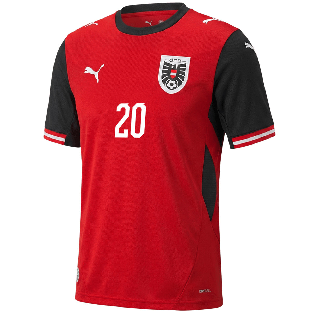 LAIMER #20 Austria Home 2026 World Cup Jersey