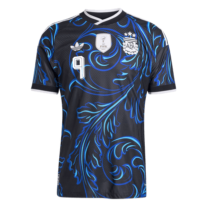 J. ÁLVAREZ #9 Argentina Away Soccer Jersey 2026 Player Version