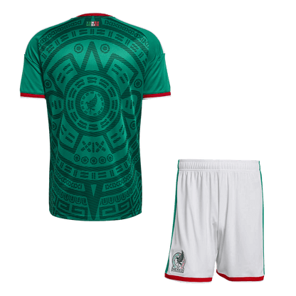 Mexico Home Soccer Jersey Kit(Jersey+Shorts) 2026