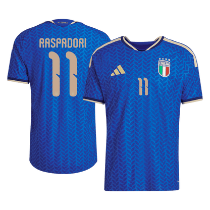 RASPADORI #11 Italy Home Soccer Jersey 2026 Player Version