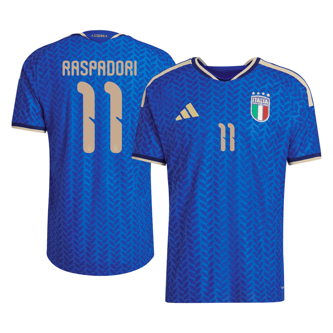 [Authentic] RASPADORI #11 Italy Home 2026 World Cup Jersey
