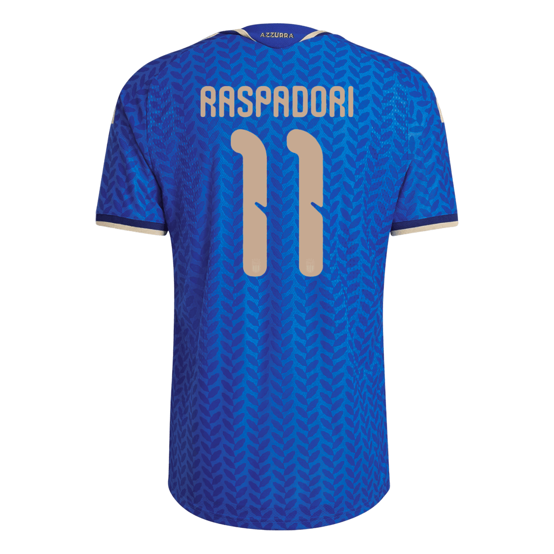 RASPADORI #11 Italy Home Soccer Jersey 2026 Player Version