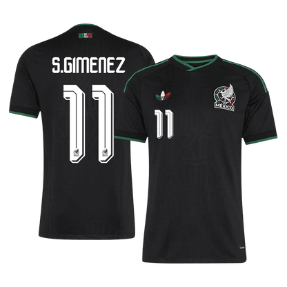 S.GIMENEZ #11 Mexico Third Away Soccer Jersey 2026 Player Version