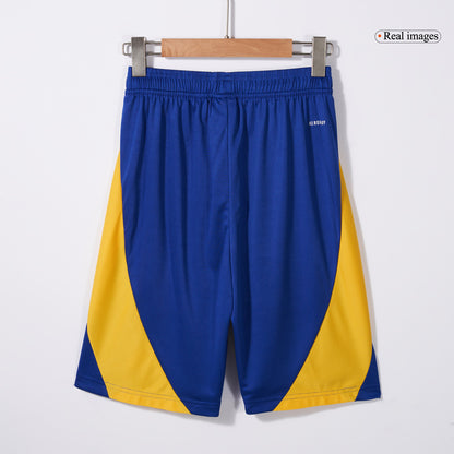 Spain Home Soccer Shorts Euro