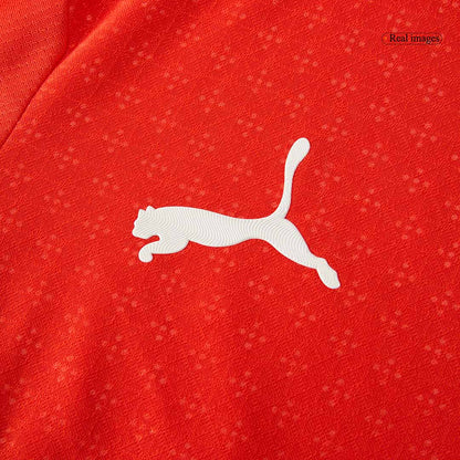 Authentic RONALDO #7 Portugal Home Soccer Jersey 2025