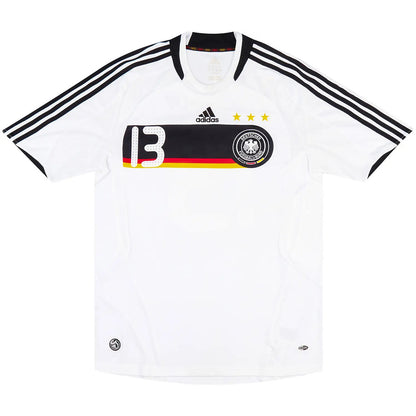 Ballack #13 Retro Germany Home Jersey 2008 Euro Cup Jersey
