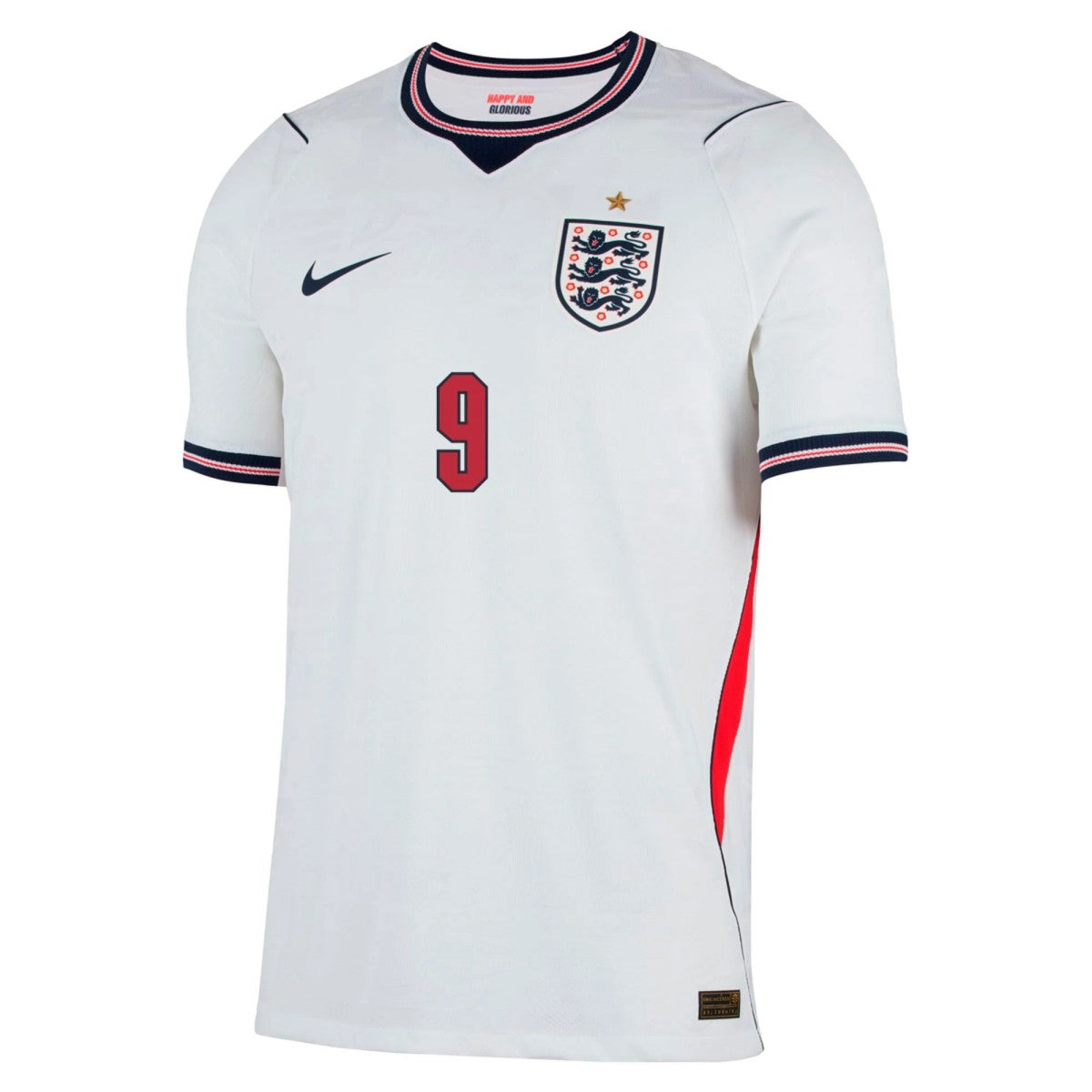 [Authentic] Kane #9 England Home 2026 World Cup Jersey