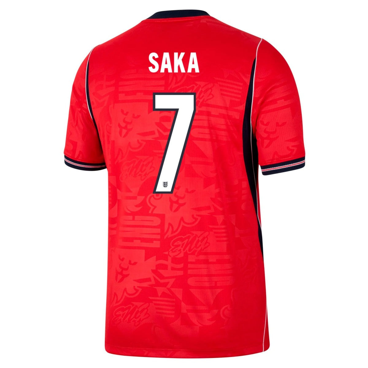 Saka #7 England Away 2026 World Cup Jersey