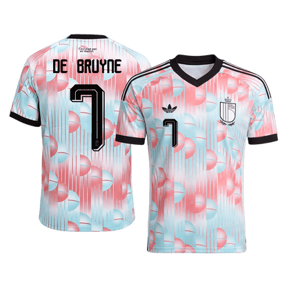 DE BRUYNE #7 Belgium Away Soccer Jersey 2026