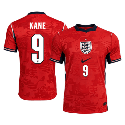 KANE #9 England Away Soccer Jersey 2026 Player Version