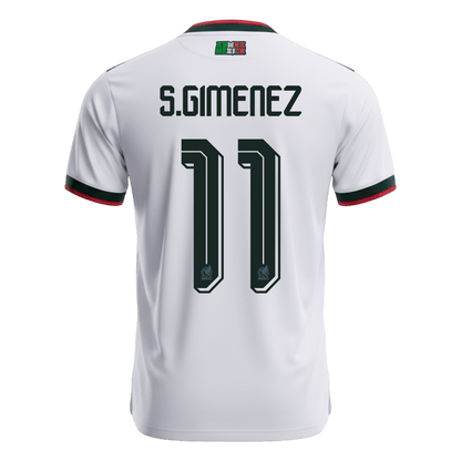 S.GIMENEZ #11 Mexico Away Soccer Jersey 2026