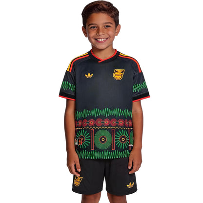 Kids Jamaica Away Soccer Kit 2026 World Cup Jersey