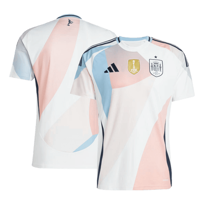 Spain Away Soccer Jersey 2025 Women's Euro