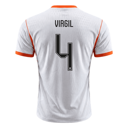 VIRGIL #4 Netherlands Away Soccer Jersey 2026 Player Version