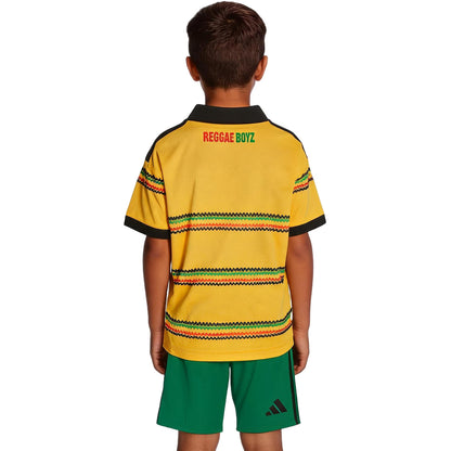 Kids Jamaica Home Soccer Kit 2026 World Cup Jersey