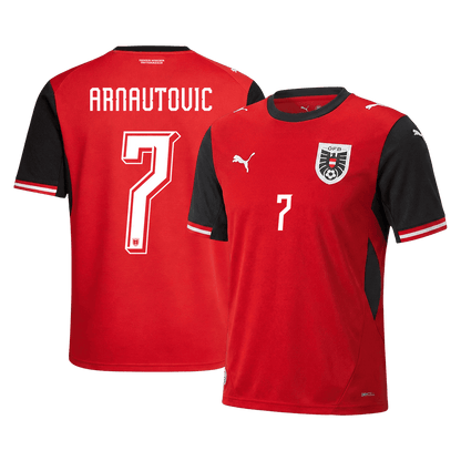 ARNAUTOVIC #7 Austria Home 2026 World Cup Jersey