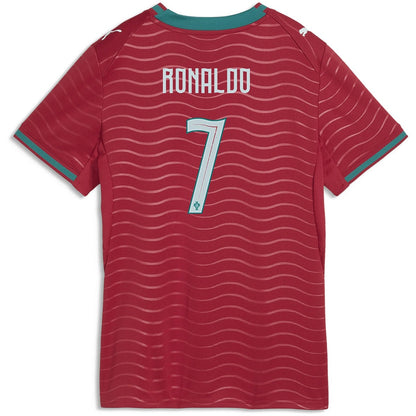 Ronaldo #7 Women's Portugal Home 2026 World Cup Jersey
