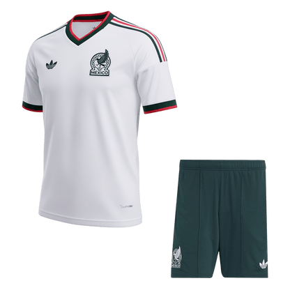 Mexico Away Soccer Jersey Kit(Jersey+Shorts) 2026