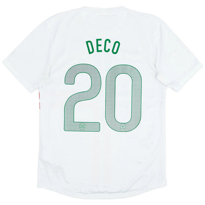 Deco #20 Retro Portugal Away Jersey 2012
