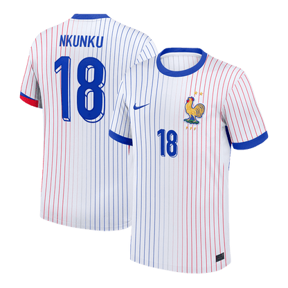 NKUNKU #18 France Away Soccer Jersey