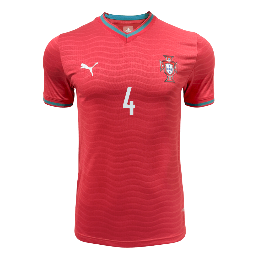 RÚBEN DIAS #4 Portugal Home Soccer Jersey 2026 Player Version