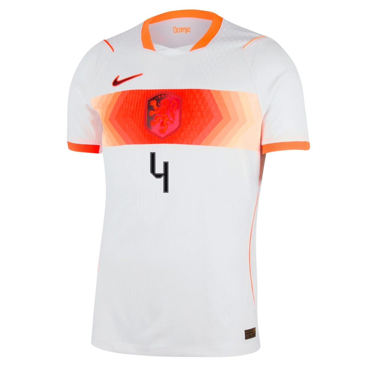 [Authentic] VIRGIL #4 Netherlands Away 2026 World Cup Jersey