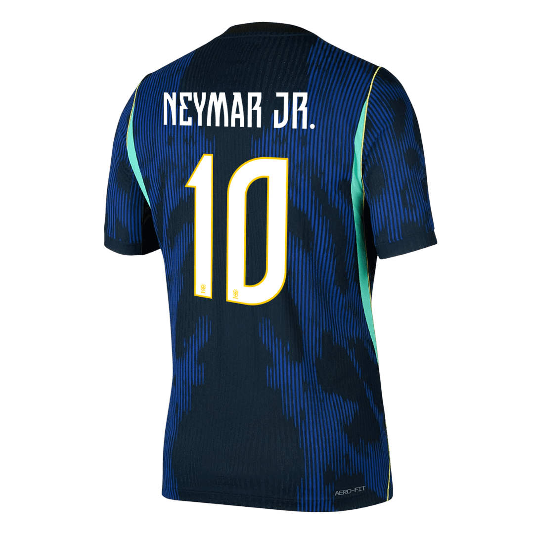 NEYMAR JR. #10 Brazil Away Soccer Jersey 2026 Player Version