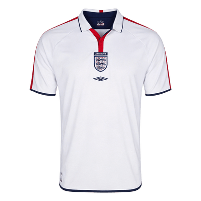 Retro 2004 England Home Soccer Jersey