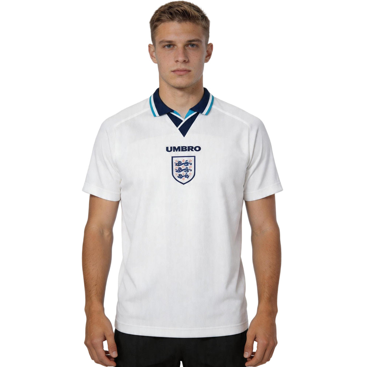 Retro England Home 1996 Euro Cup Jersey