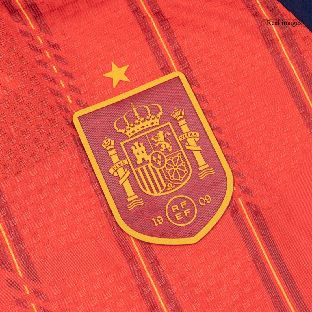 Spain Home Long Sleeve Soccer Jersey 2026