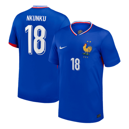 NKUNKU #18 France Home Soccer Jersey
