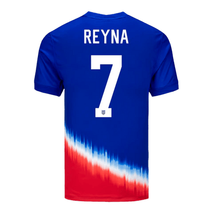 REYNA #7 USA Away 2024 Copa America Cup Jersey