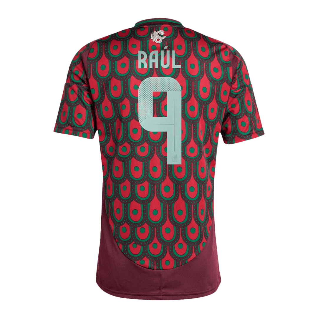 RAUL #9 Mexico Home 2024 Copa America Cup Jersey
