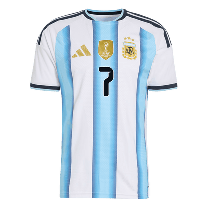 DE PAUL #7 Argentina Home Soccer Jersey 2026 Player Version