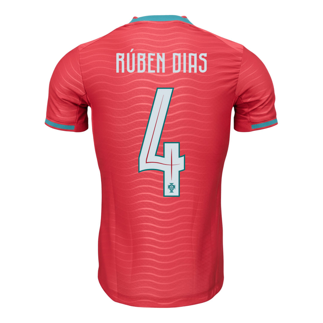 RÚBEN DIAS #4 Portugal Home Soccer Jersey 2026 Player Version