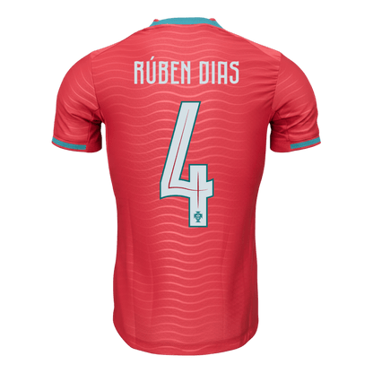 RÚBEN DIAS #4 Portugal Home Soccer Jersey 2026 Player Version