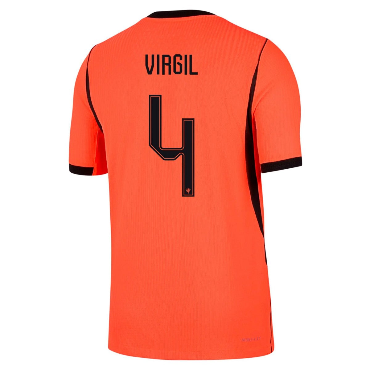 [Authentic] VIRGIL #4 Netherlands Home 2026 World Cup Jersey