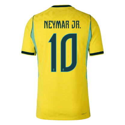 NEYMAR JR. #10 Brazil Home Soccer Jersey 2026 Player Version