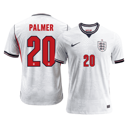 PALMER #20 England Home Soccer Jersey 2026 Player Version