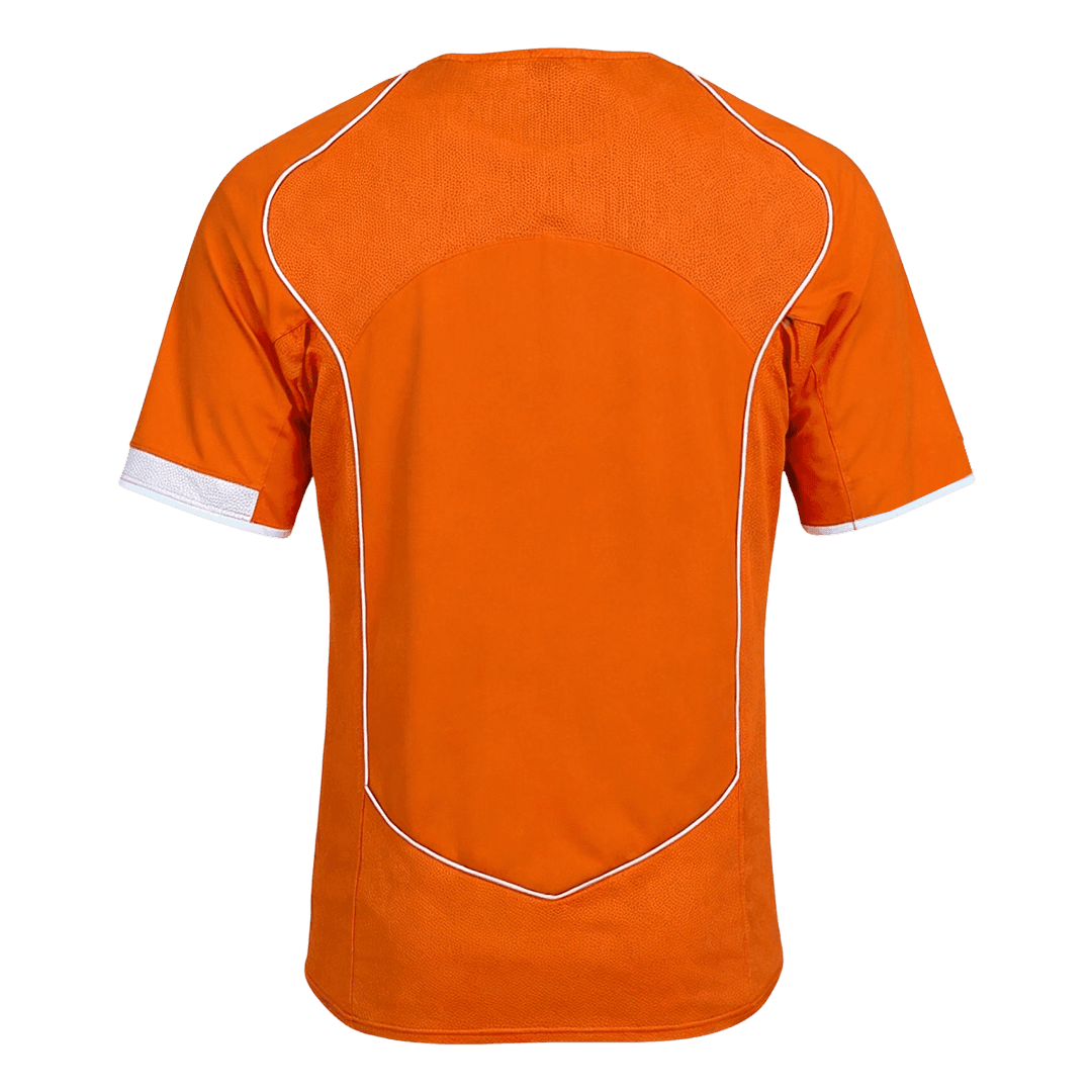 Retro 2004 Netherlands Home Soccer Jersey