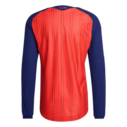 Spain Home Long Sleeve Soccer Jersey 2026