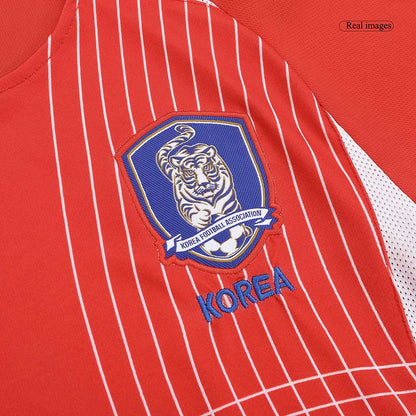 J H AHN #19 Retro South Korea Home Jersey 2002