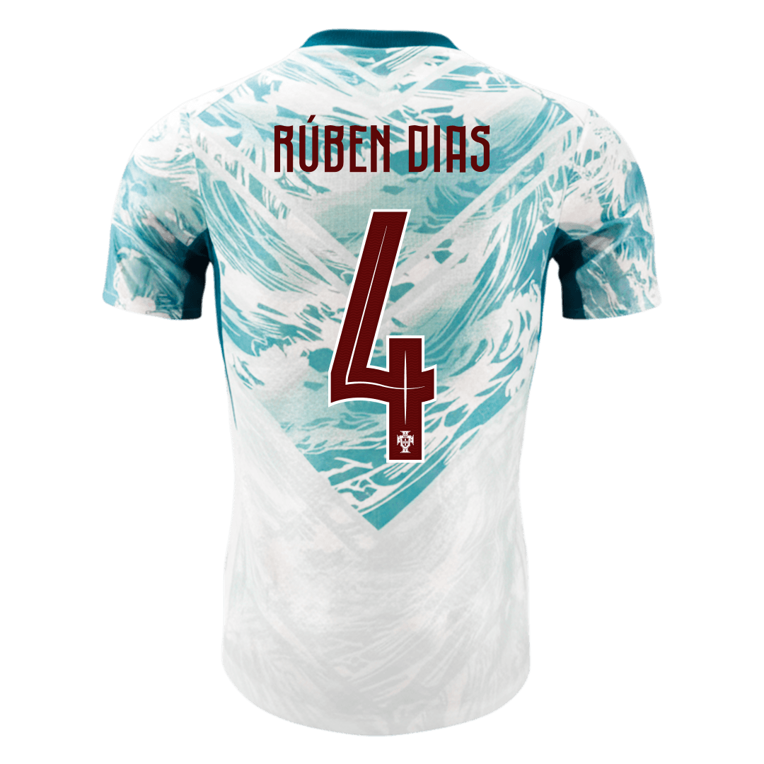 RÚBEN DIAS #4 Portugal Away Soccer Jersey 2026 Player Version